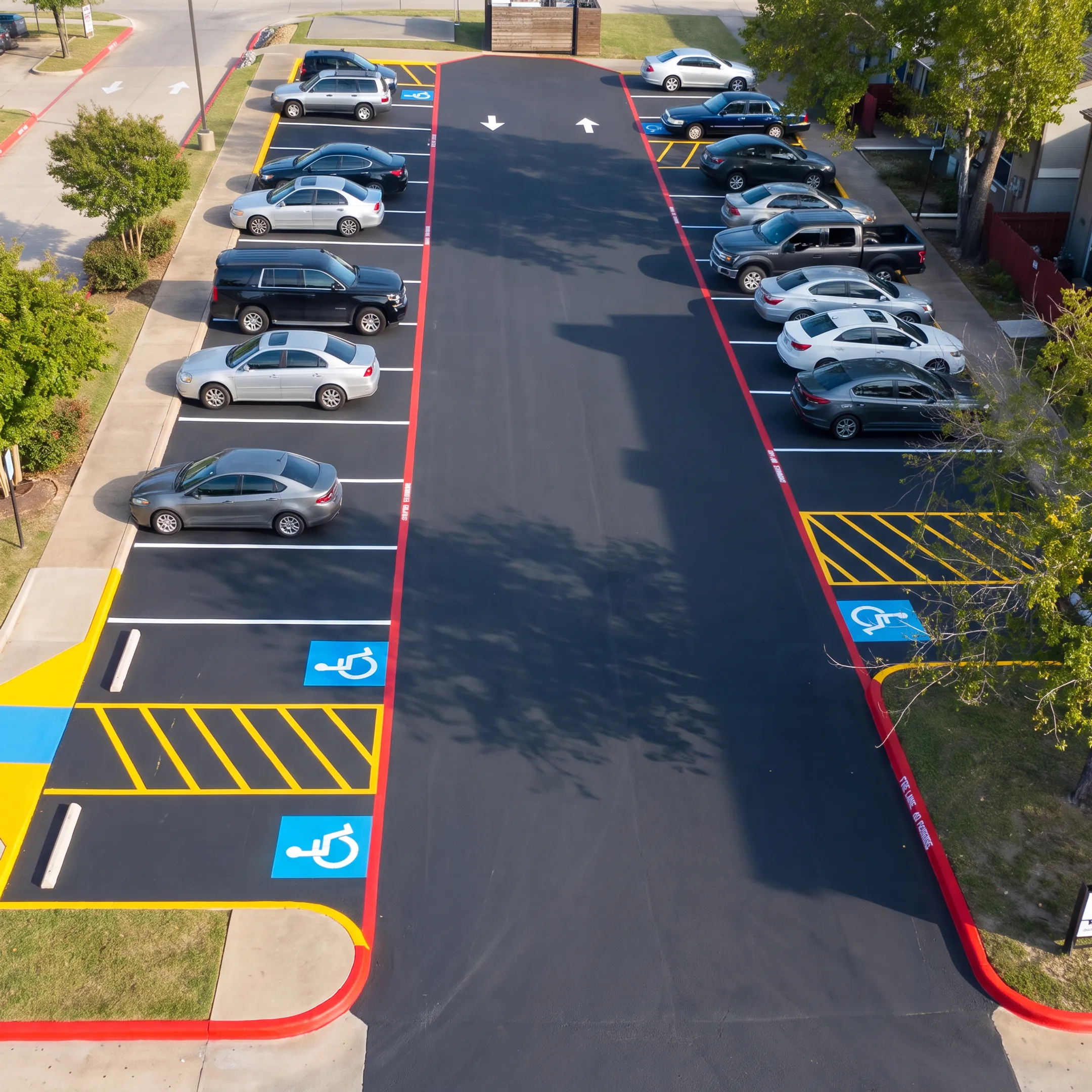Dallas Parking Lot Striping