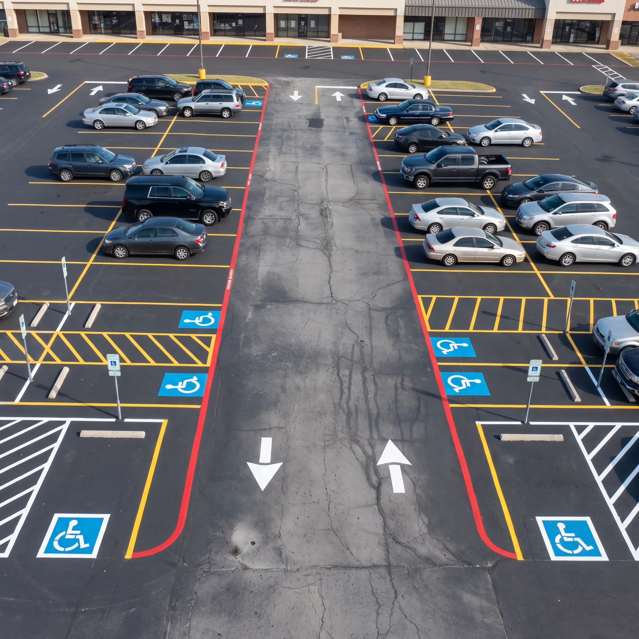 Parking Lot Striping Companies Near Me
