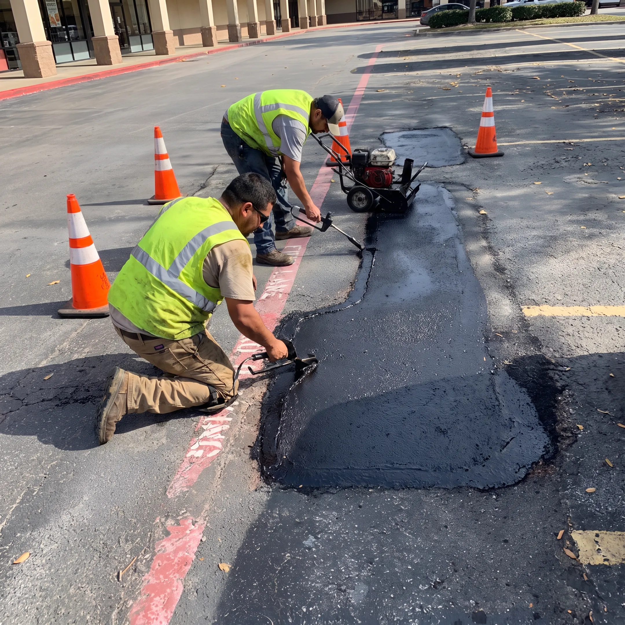 Asphalt Parking Lot Repairs