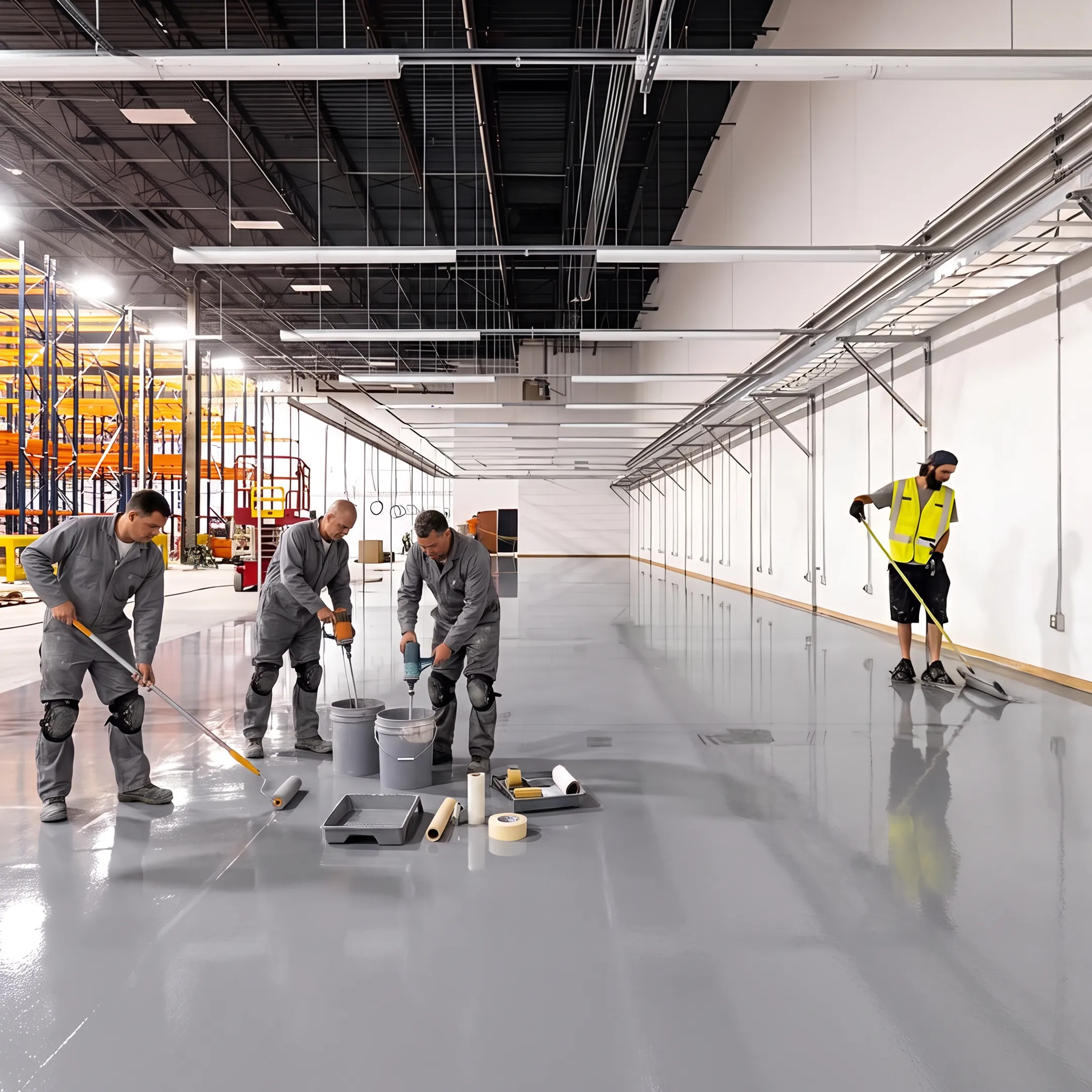 Industrial Epoxy Floor Coating Contractors