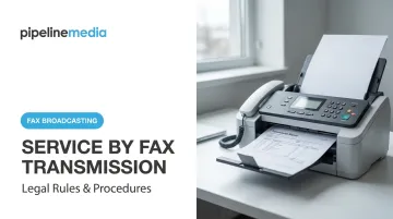 Service by Fax Transmission: Legal Rules &amp; Procedures