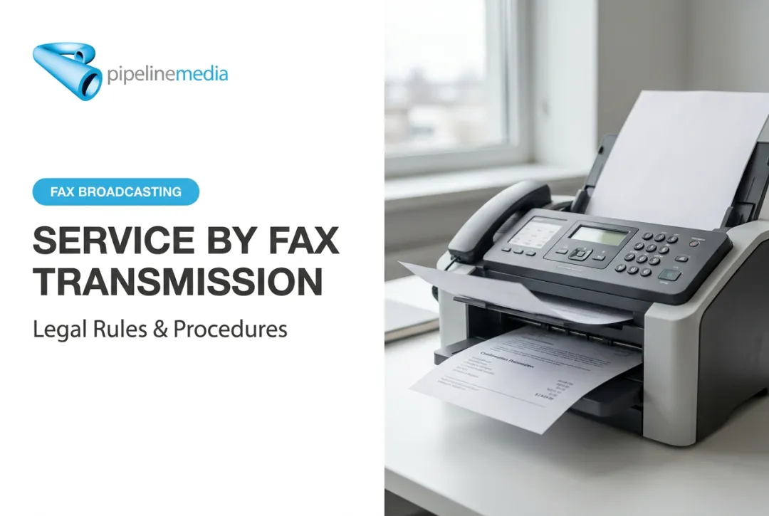 Service by Fax Transmission: Legal Rules & Procedures