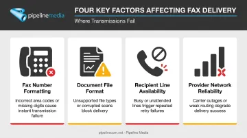 Four key factors affecting fax delivery success and failure causes