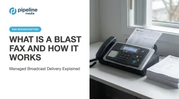 What Is a Blast Fax and How It Works