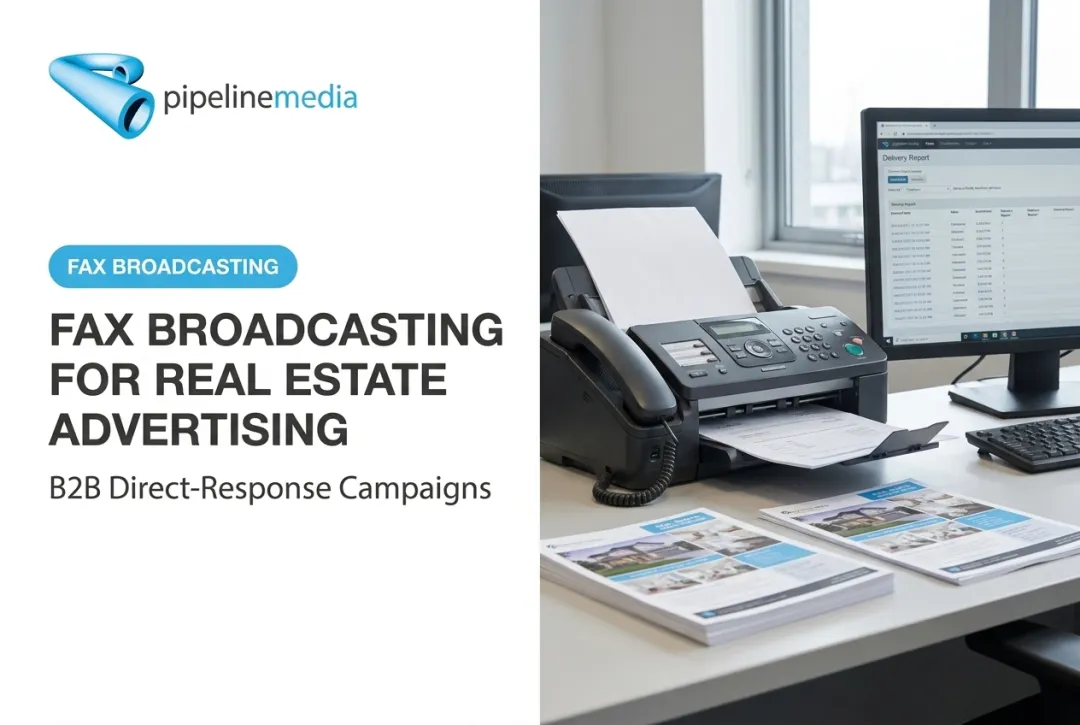 Fax Broadcasting for Real Estate Advertising