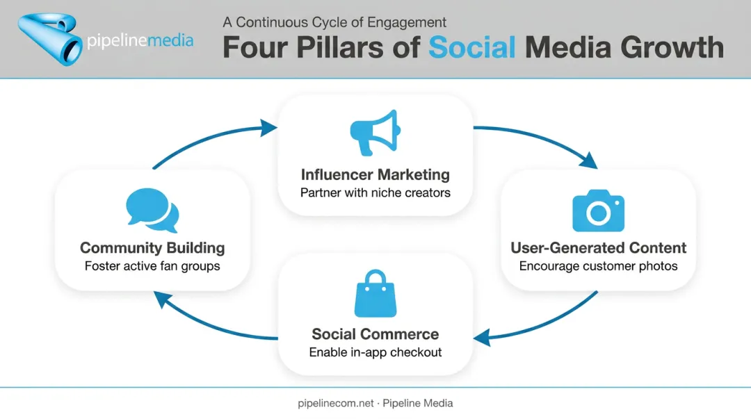 Four core social media strategies driving fashion brand engagement and sales