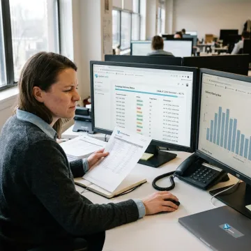 Cloud fax campaign setup process