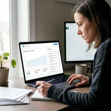 Managed email campaign dashboard