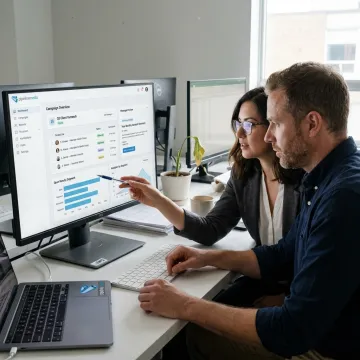 Email and SMS marketing campaign dashboard