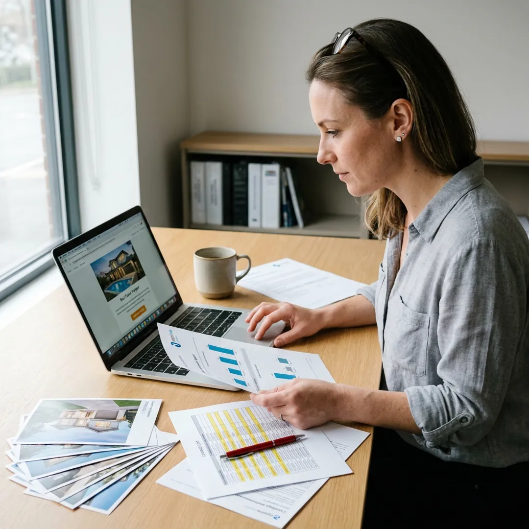 Real estate email campaign setup