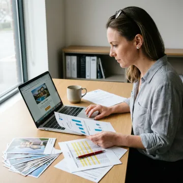Real estate email campaign setup