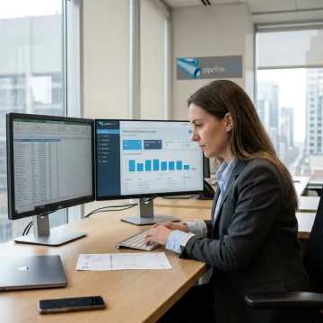 Specialist managing corporate fax broadcast
