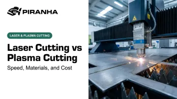 Laser Cutting vs Plasma Cutting: Speed, Materials, and Cost
