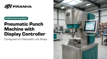 Pneumatic Punch Machine with Display Controller