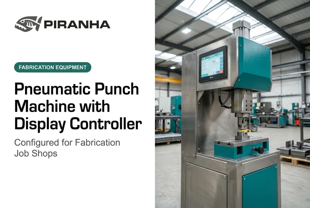 Pneumatic Punch Machine with Display Controller
