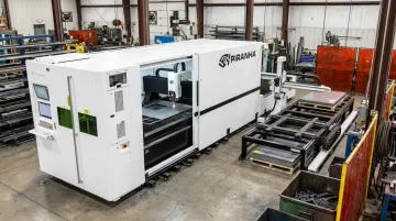Piranha fiber laser cutting system with automation-ready configuration