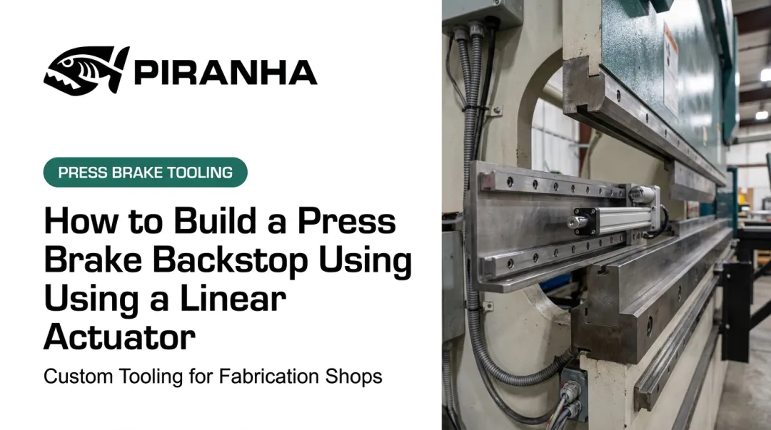 How to Build a Press Brake Backstop Using a Linear Actuator