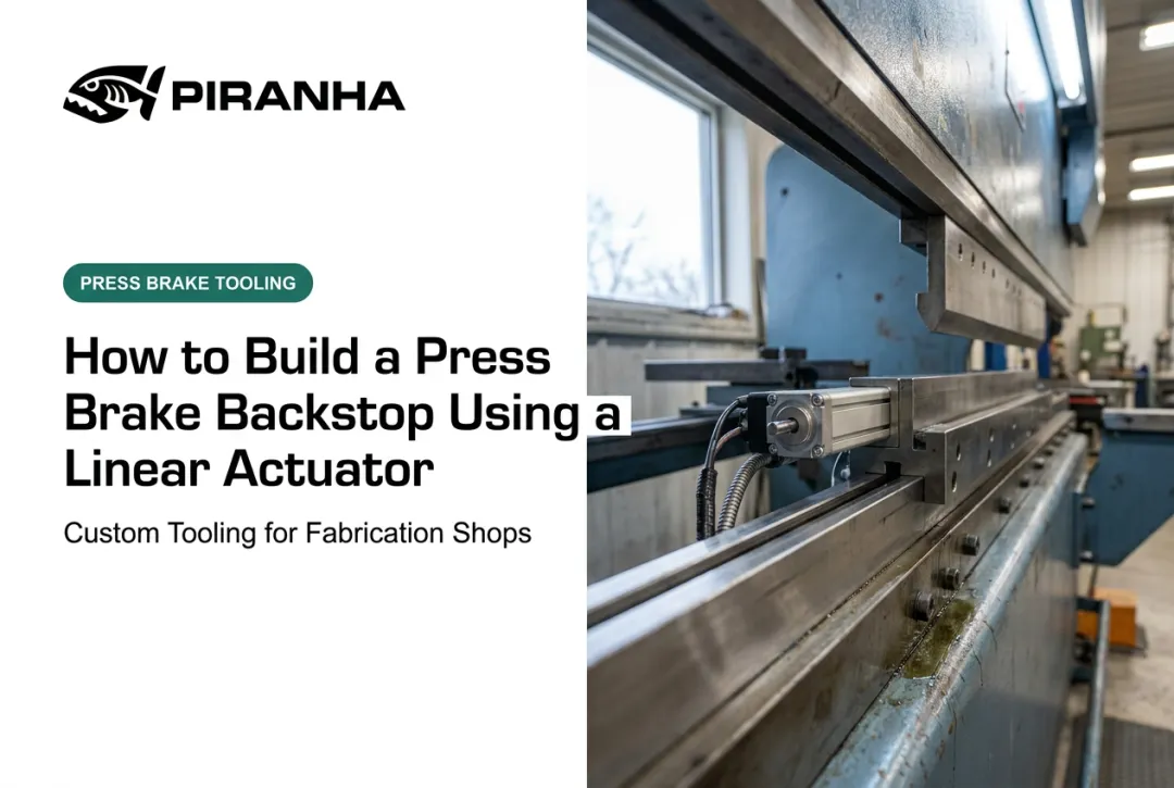 How to Build a Press Brake Backstop Using a Linear Actuator