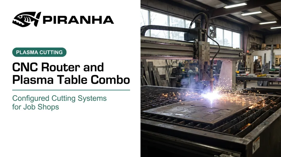 CNC Router and Plasma Table Combo