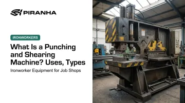 What Is a Punching and Shearing Machine? Uses, Types