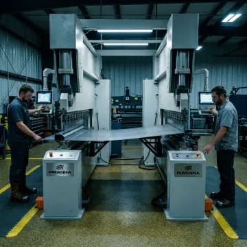 How Does a Tandem Press Brake Machine Work