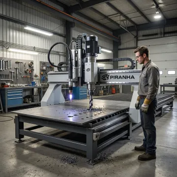 CNC Plasma Cutting and Drilling Machine
