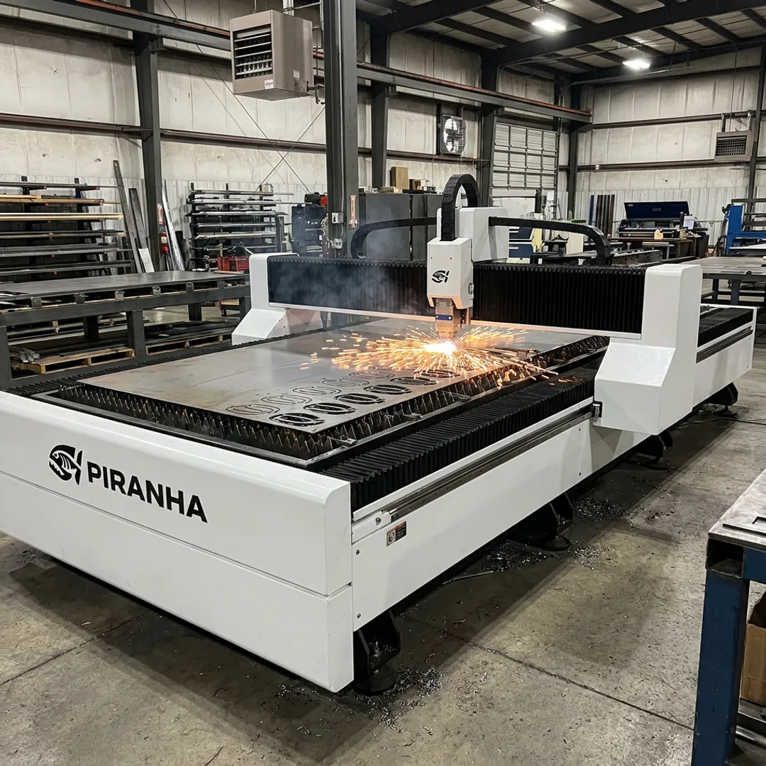Fiber laser processing spring steel sheet
