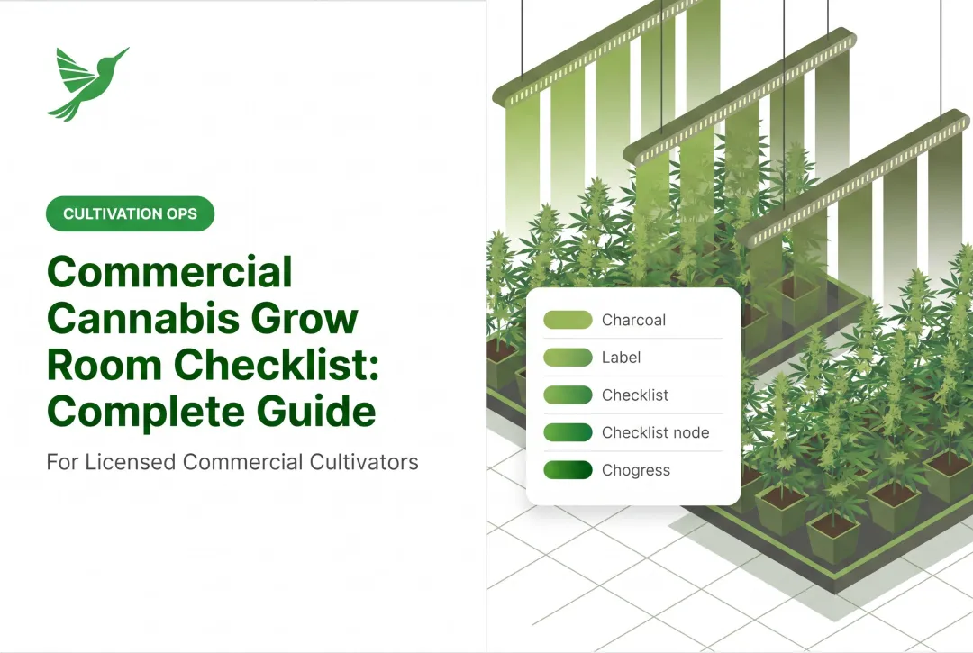 Commercial Cannabis Grow Room Checklist: Complete Guide
