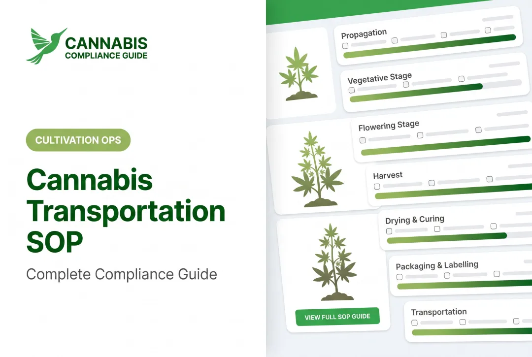 Cannabis Transportation SOP: Complete Compliance Guide