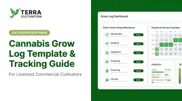 Cannabis Grow Log Template &amp; Tracking Guide