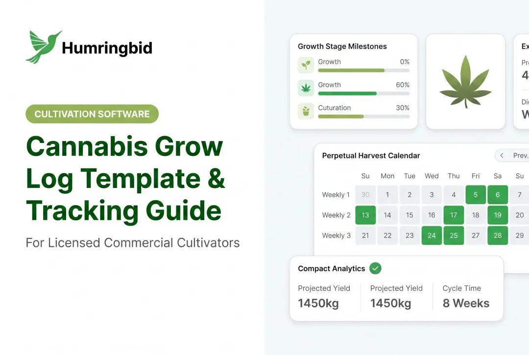 Cannabis Grow Log Template & Tracking Guide