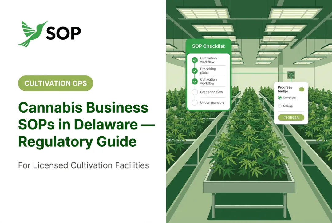Cannabis Business SOPs in Delaware — Regulatory Guide