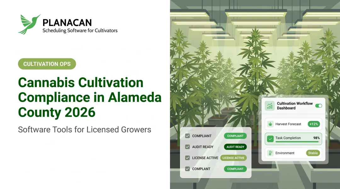 Cannabis Cultivation Compliance in Alameda County 2026