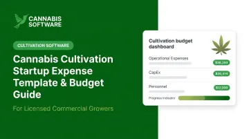 Cannabis Cultivation Startup Expense Template &amp; Budget Guide