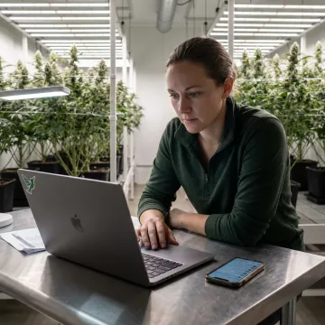 Cultivation manager reviewing PlanaCan onboarding workflow