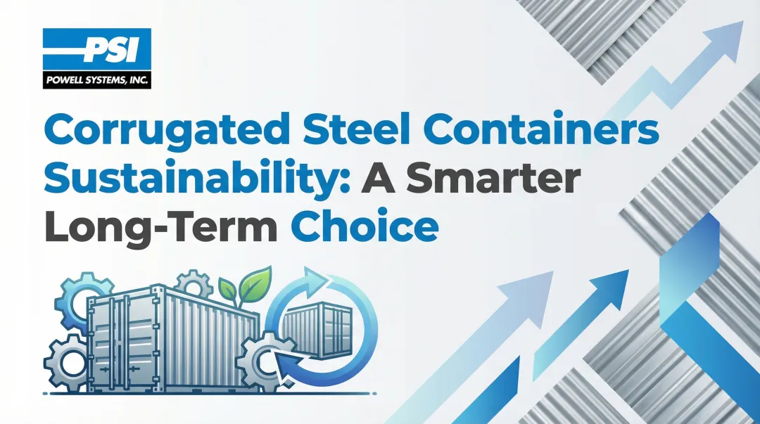 Cover image for Corrugated Steel Containers Sustainability: A Smarter Long-Term Choice
