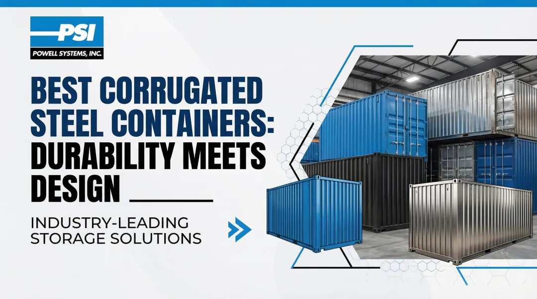 Cover image for Best Corrugated Steel Containers: Durability Meets Design