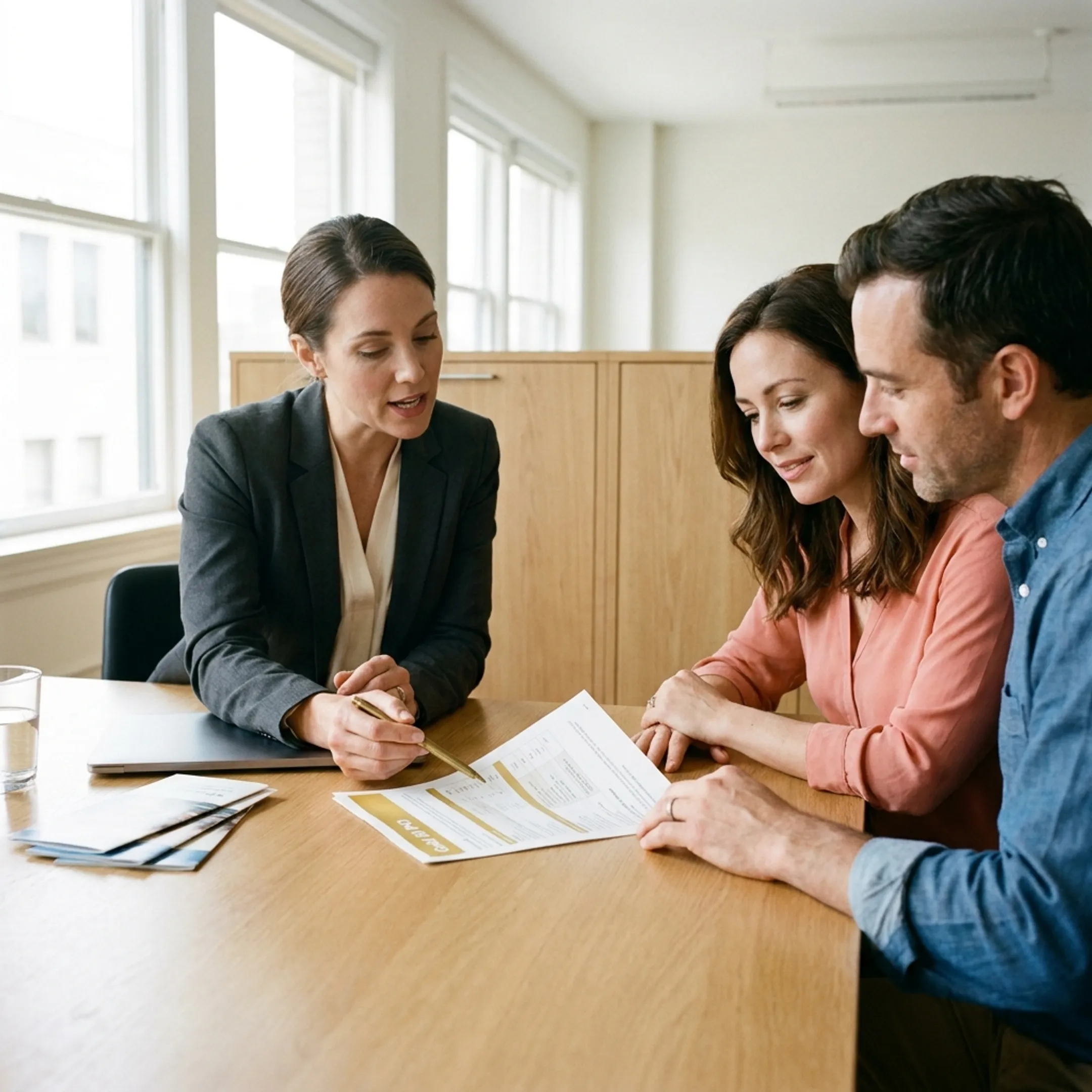 California health insurance advisor discussing Gold 80 PPO plan options with clients
