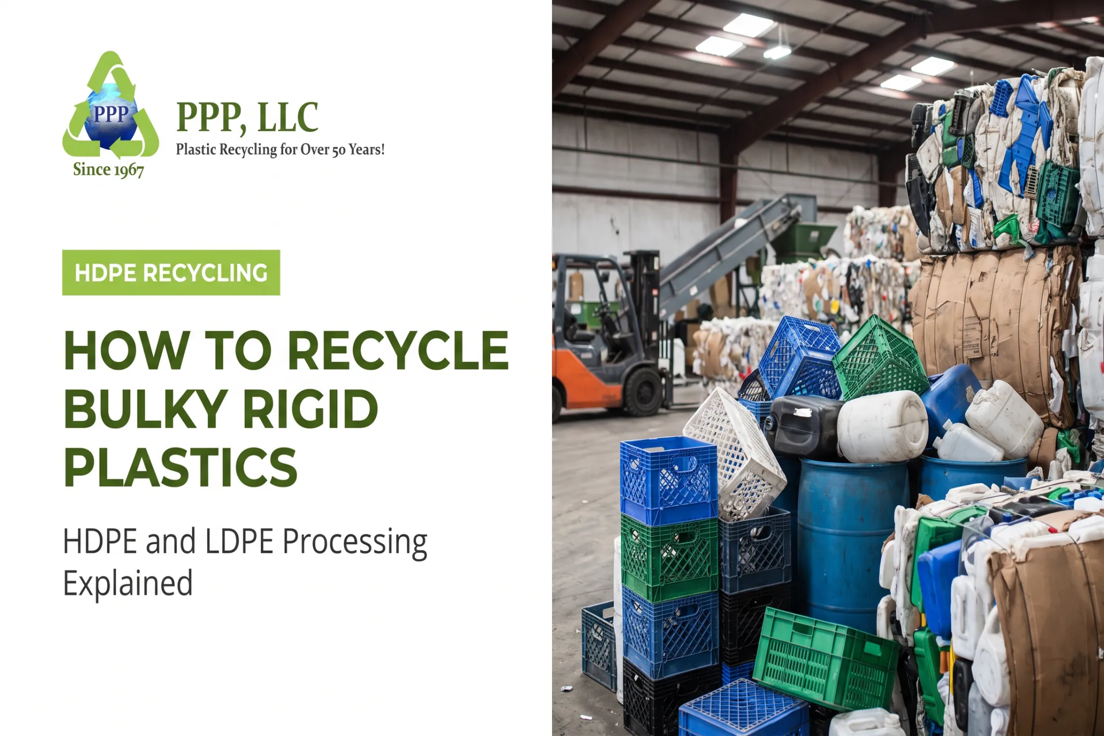 How to Recycle Bulky Rigid Plastics