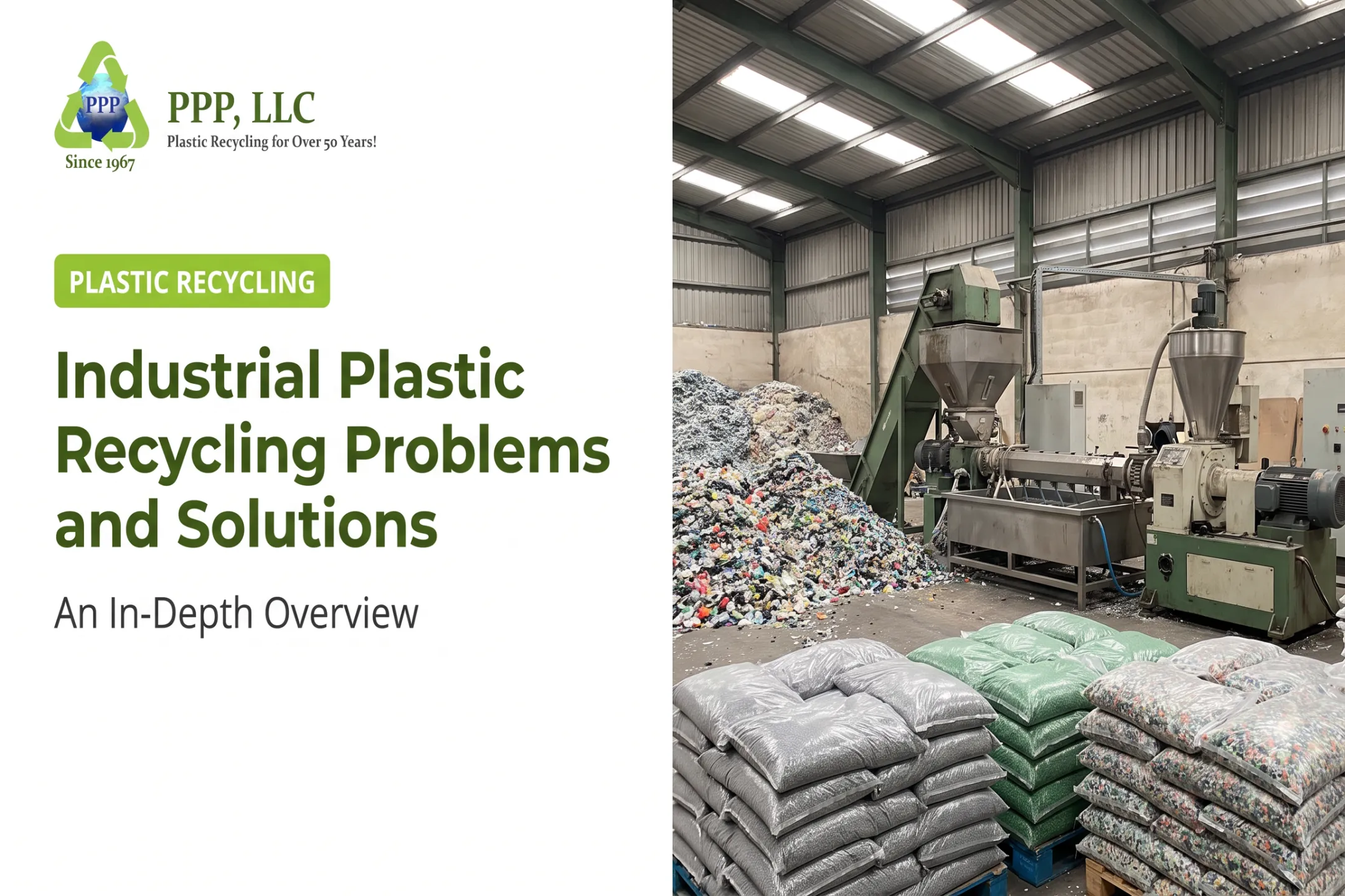 Industrial Plastic Recycling Problems and Solutions: An In-Depth Overview
