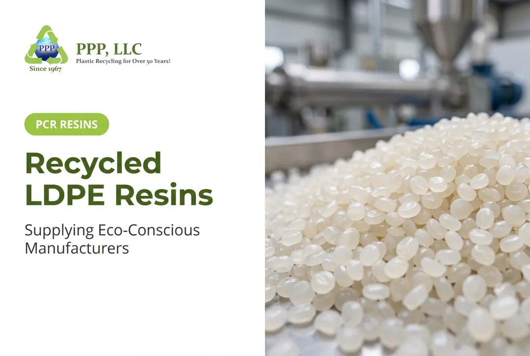 Recycled LDPE Resins
