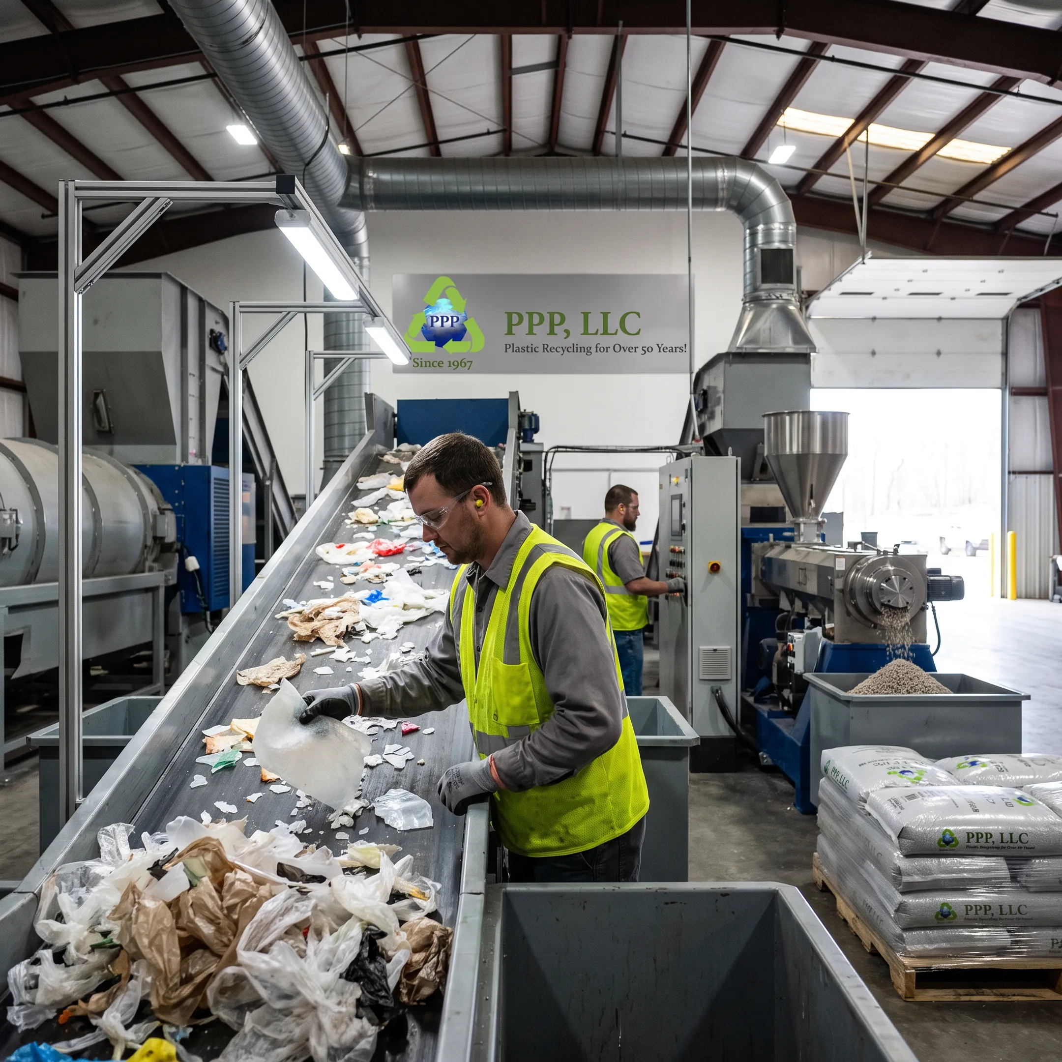 Industrial Plastic Recycling Services