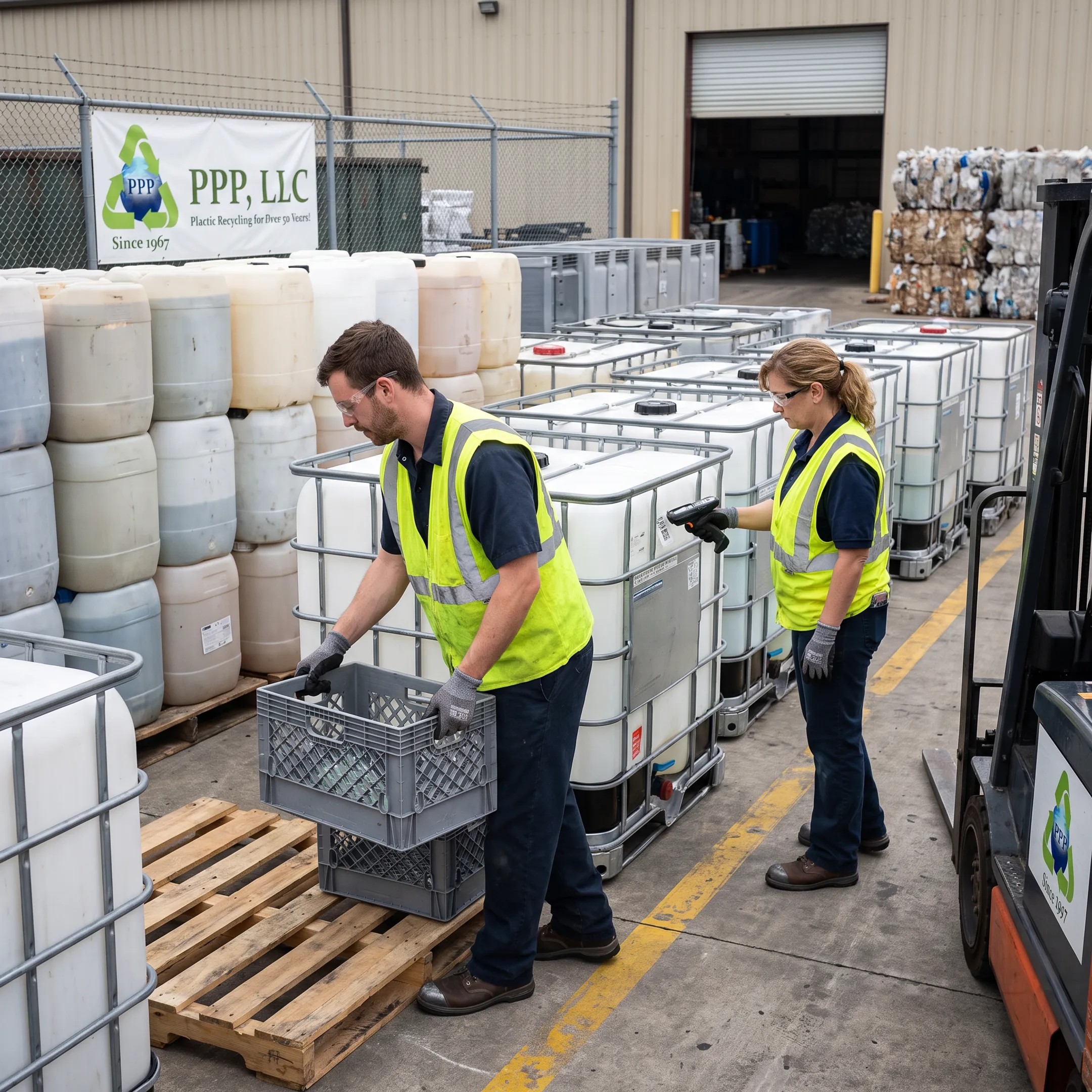 Bulk Container and IBC Tote Recycling