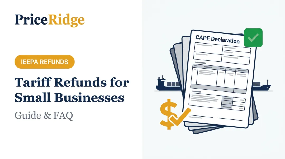 Tariff Refunds for Small Businesses: Guide & FAQ