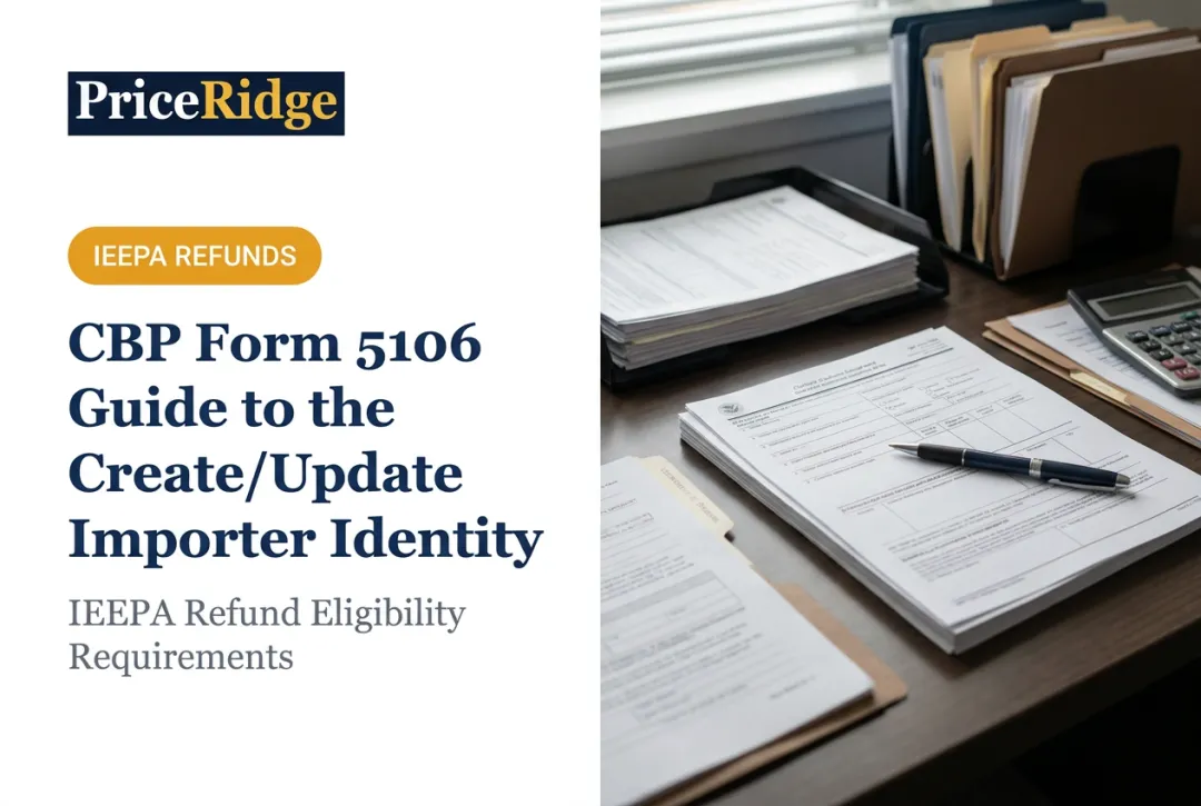 CBP Form 5106 Guide to the Create/Update Importer Identity