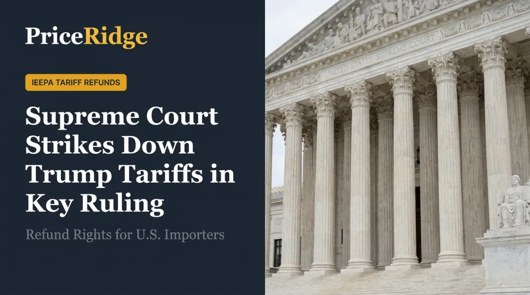 Supreme Court Strikes Down Trump Tariffs in Key Ruling