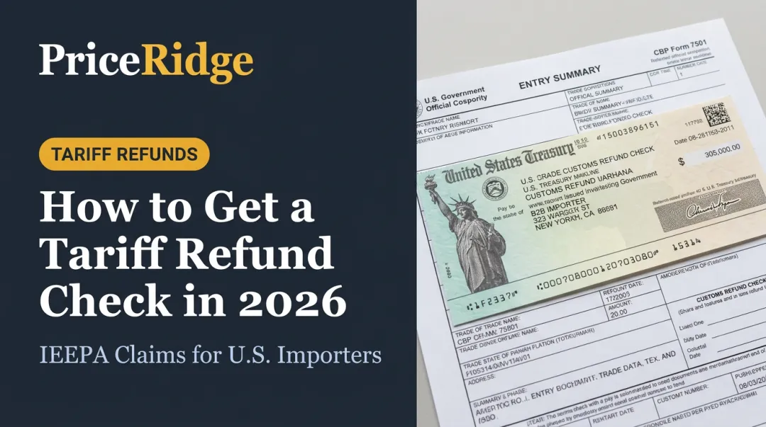 How to Get a Tariff Refund Check in 2026