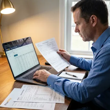 Specialist preparing a CAPE refund filing