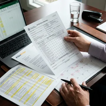 Importer reviewing customs duty refund deadline