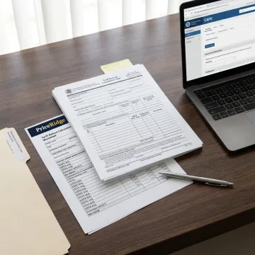 Customs duty refund documents and calculations